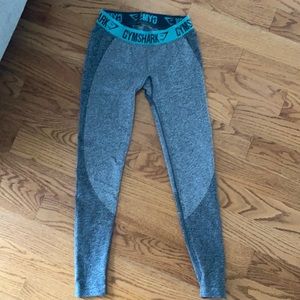 Gymshark Flex Legging V3 - Light Blue/Gray Legging